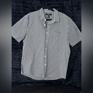 Forever 21 Black and White Gingham Shirt